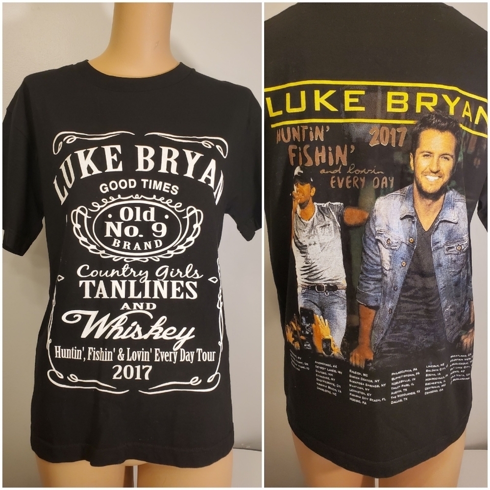 🔥Host Pick🔥New Luke Bryan 2017 Concert T-shirt